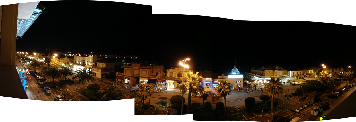 Viareggio bei Nacht 